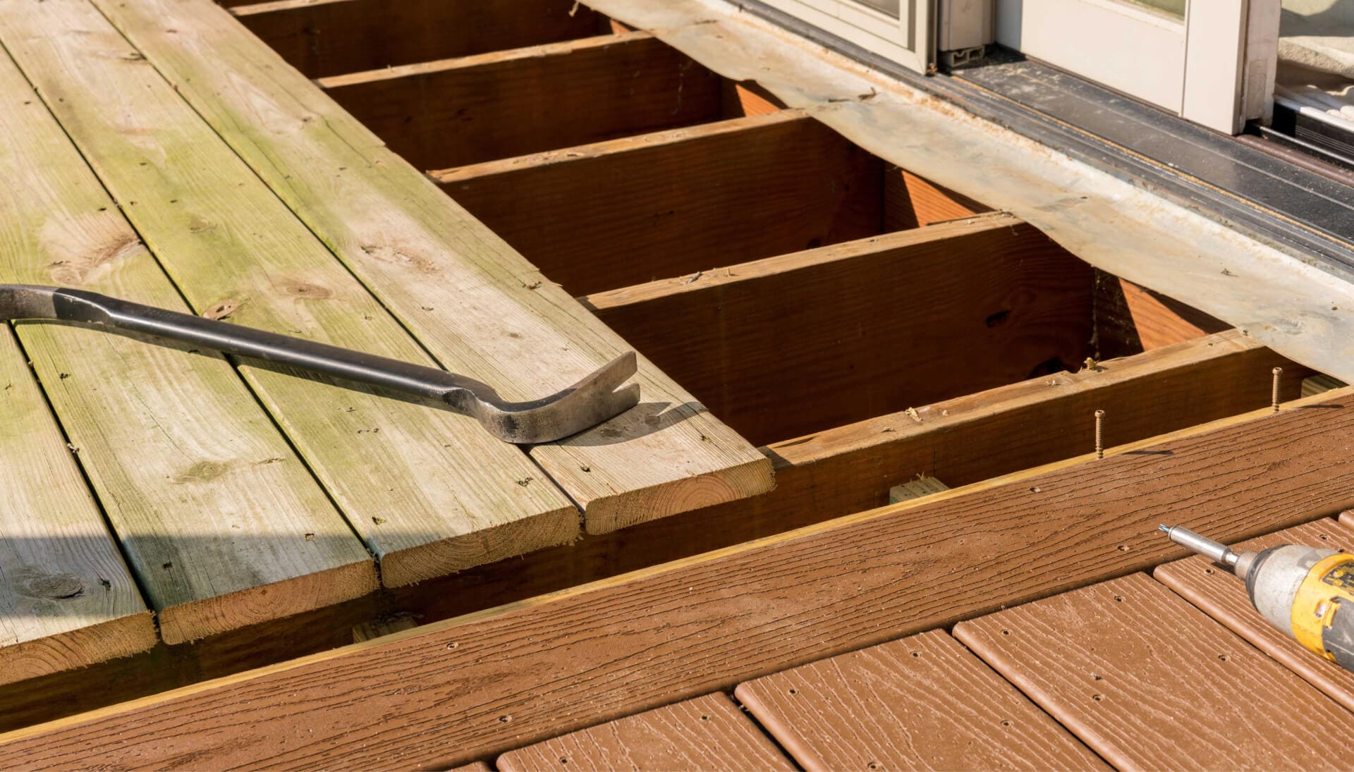 A professional deck repair service in Augusta, providing thorough inspections and maintenance to ensure the safety and durability of the structure